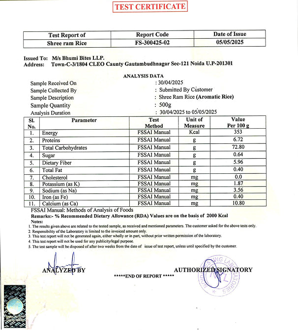 Jai Shri Ram Rice